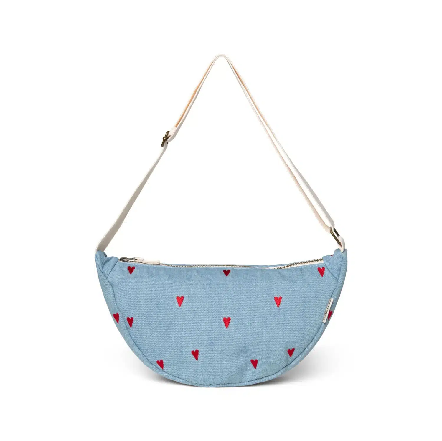 Bauchtasche *Fanny Pack*, Denim Hearts