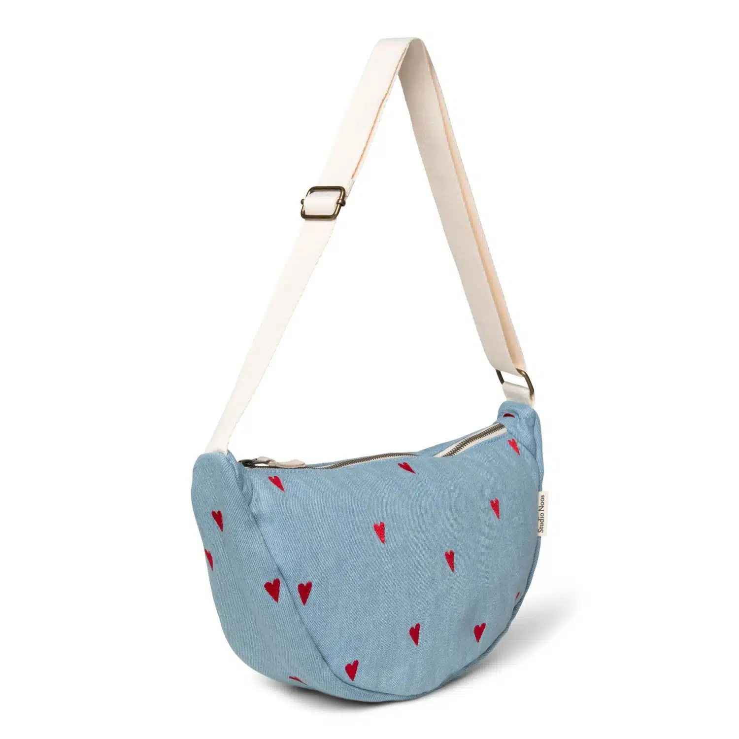 Bauchtasche *Fanny Pack*, Denim Hearts