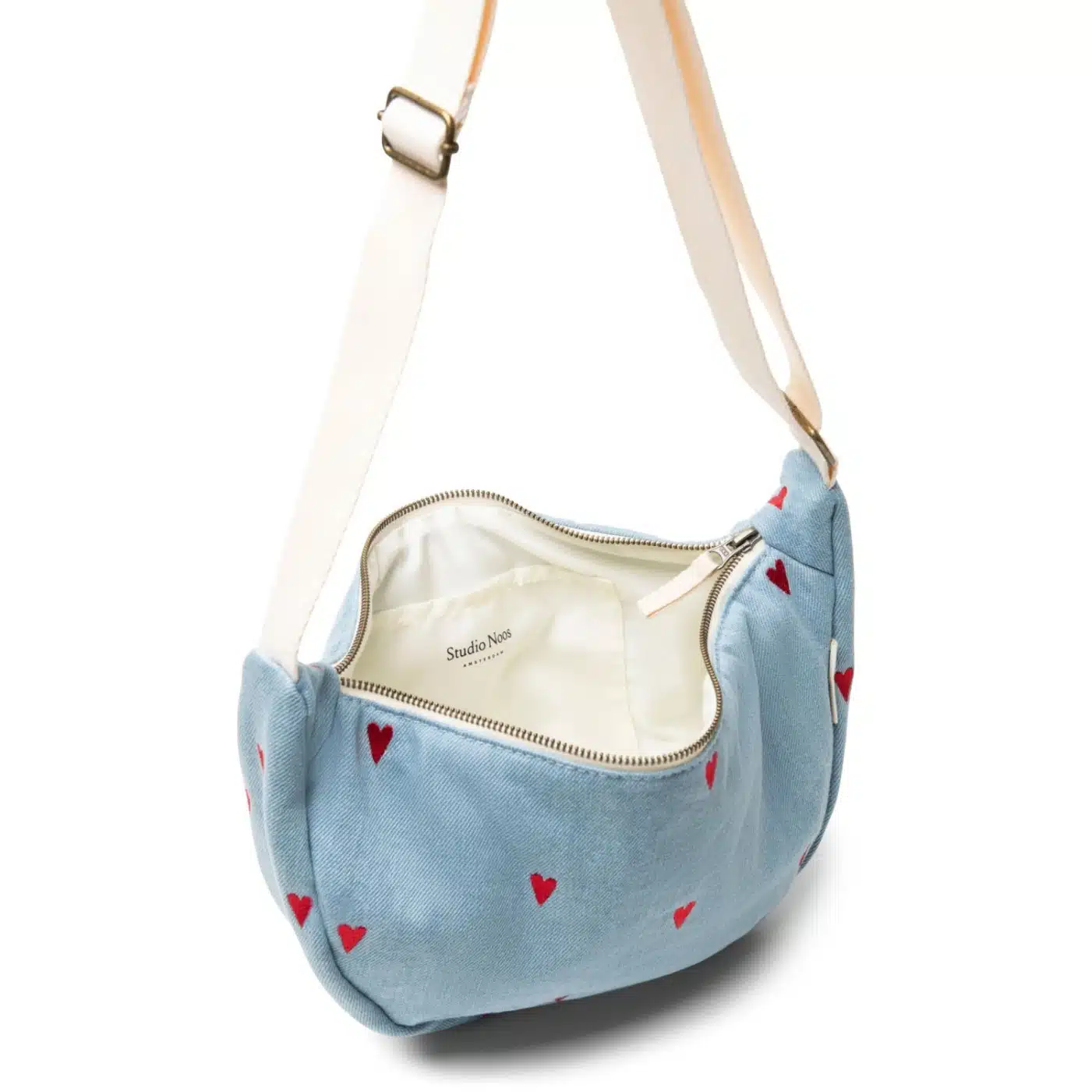 Bauchtasche *Fanny Pack*, Denim Hearts