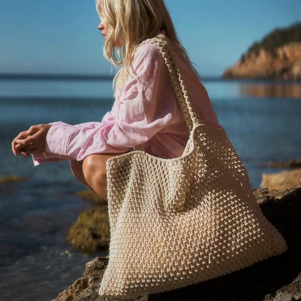 Tasche Mom Bag *Macrame*, Natural