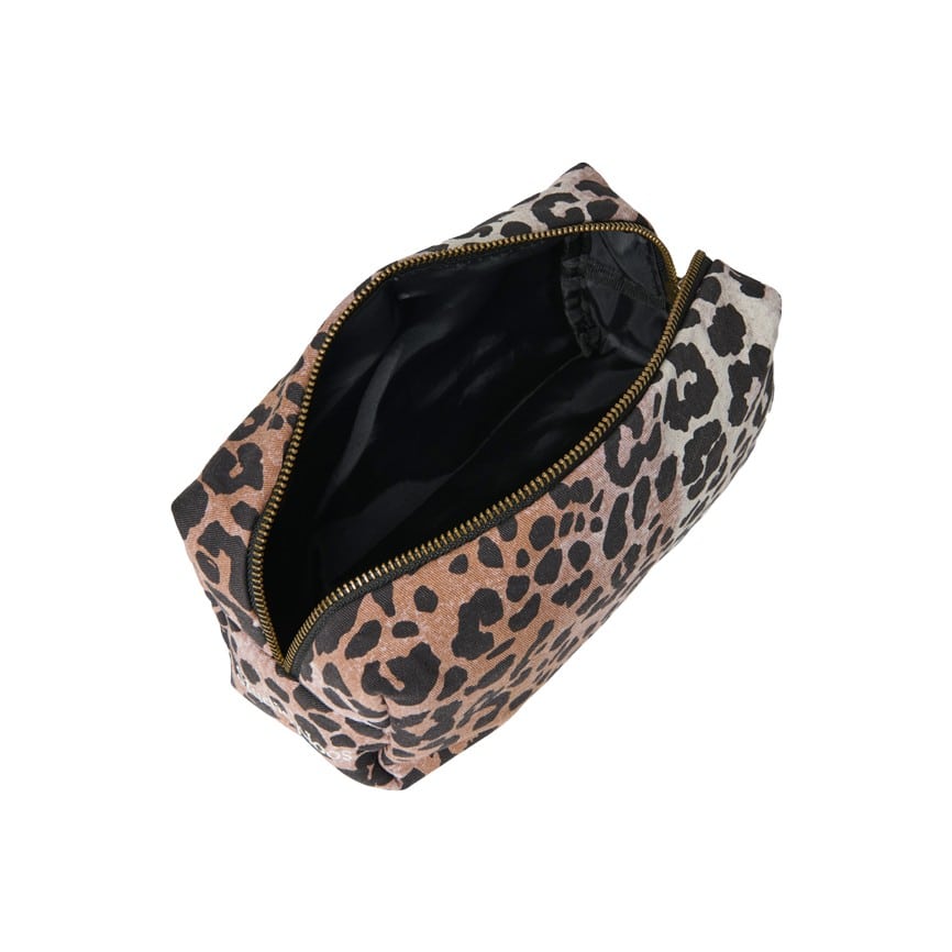 Pouch, Leopard Hazel