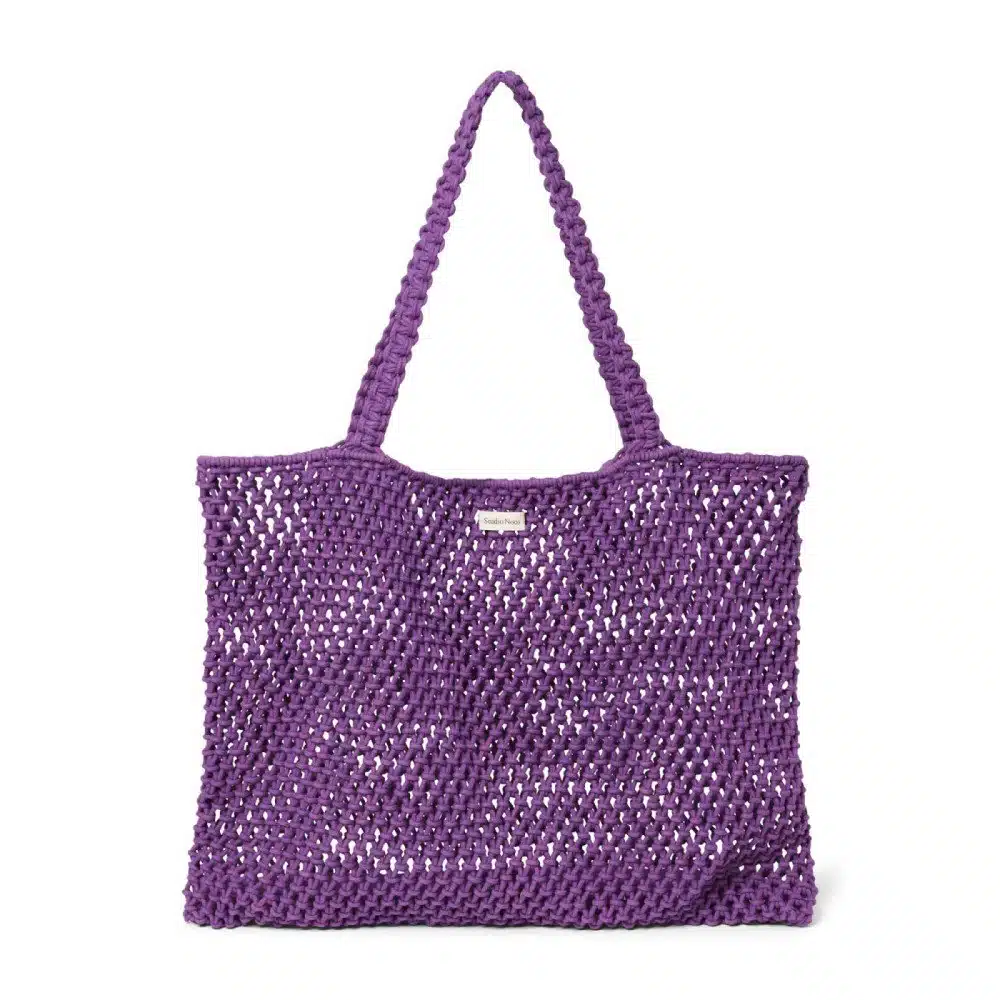 Tasche Mom Bag *Macrame*, Purple
