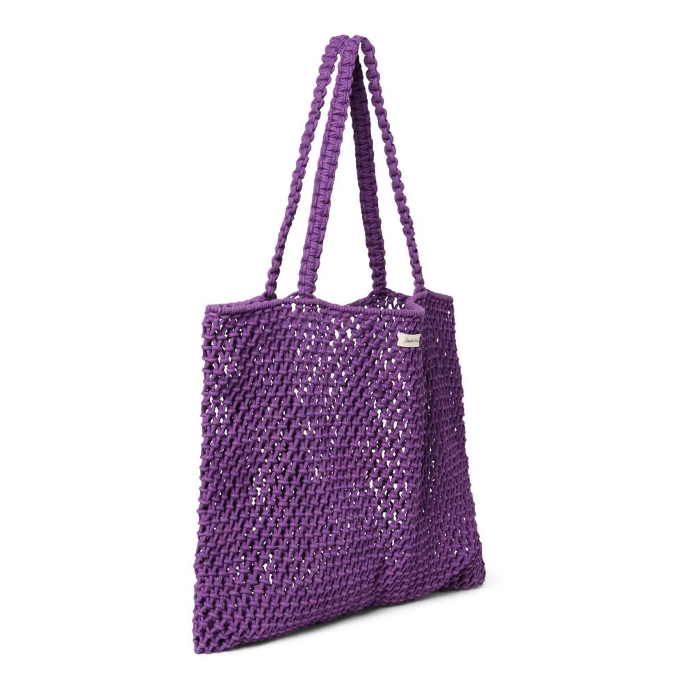 Tasche Mom Bag *Macrame*, Purple