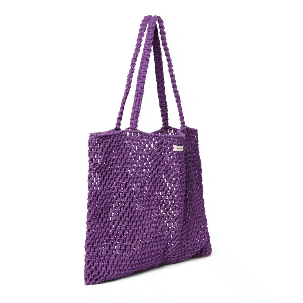 Tasche Mom Bag *Macrame*, Purple