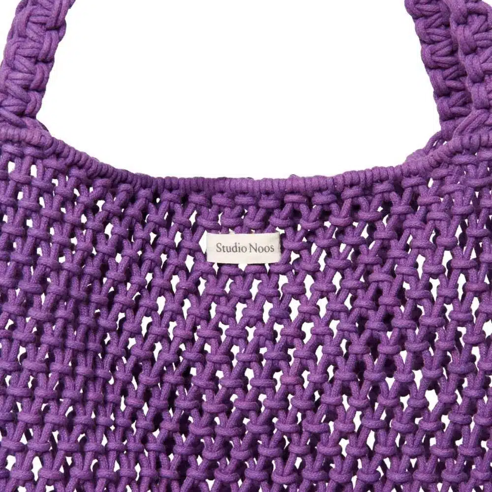 Tasche Mom Bag *Macrame*, Purple