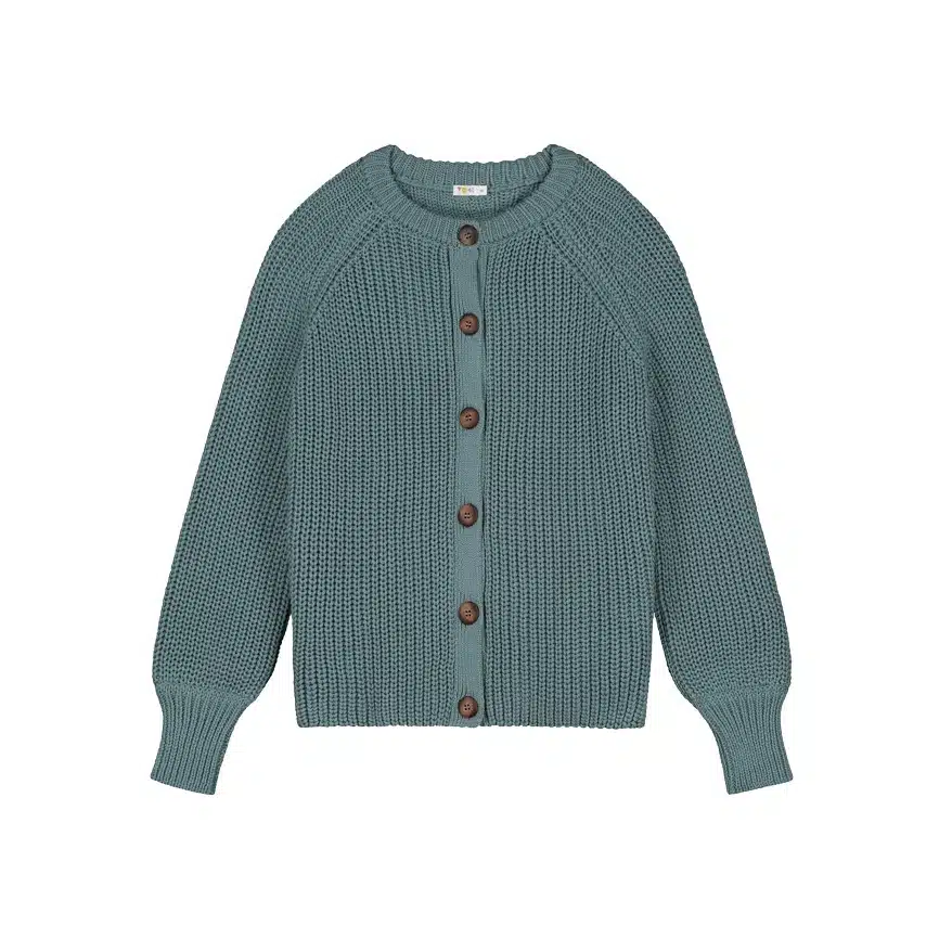 Strickjacke Women *Raglan*, Stone Blue