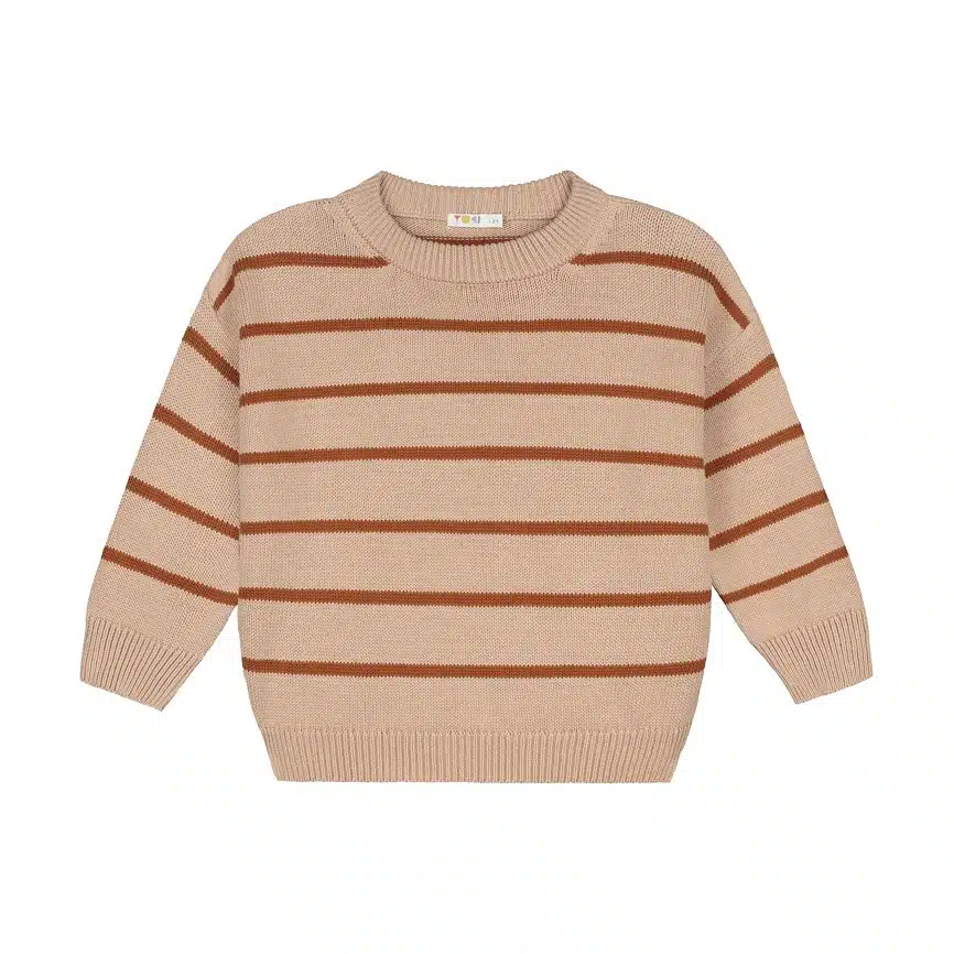 Pullover *Breton Knitted*, Sesame