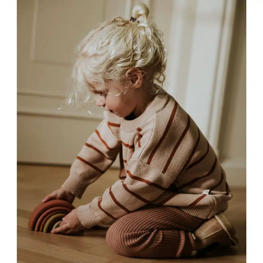 Pullover *Breton Knitted*, Sesame