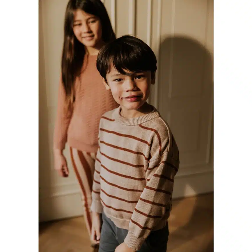 Pullover *Breton Knitted*, Sesame