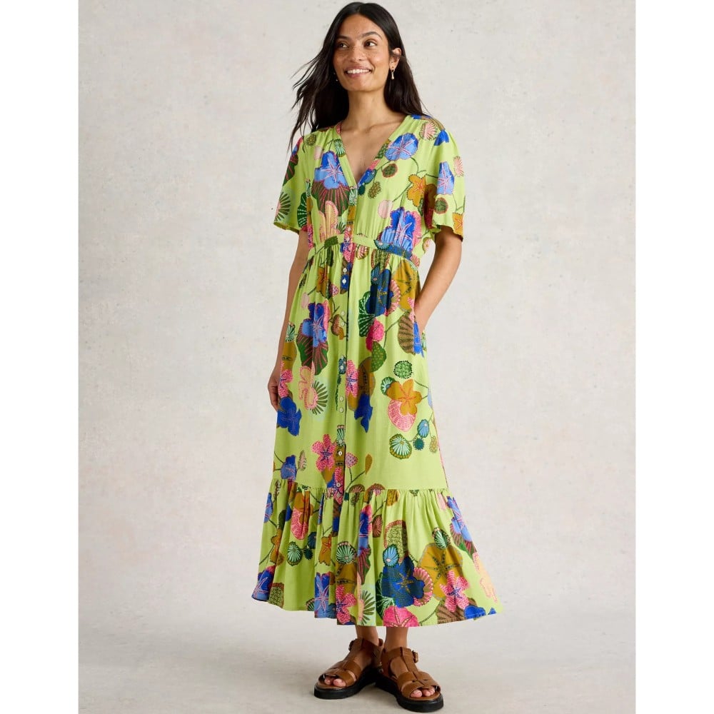 Kleid *Phoebe*, Grün Multi Print