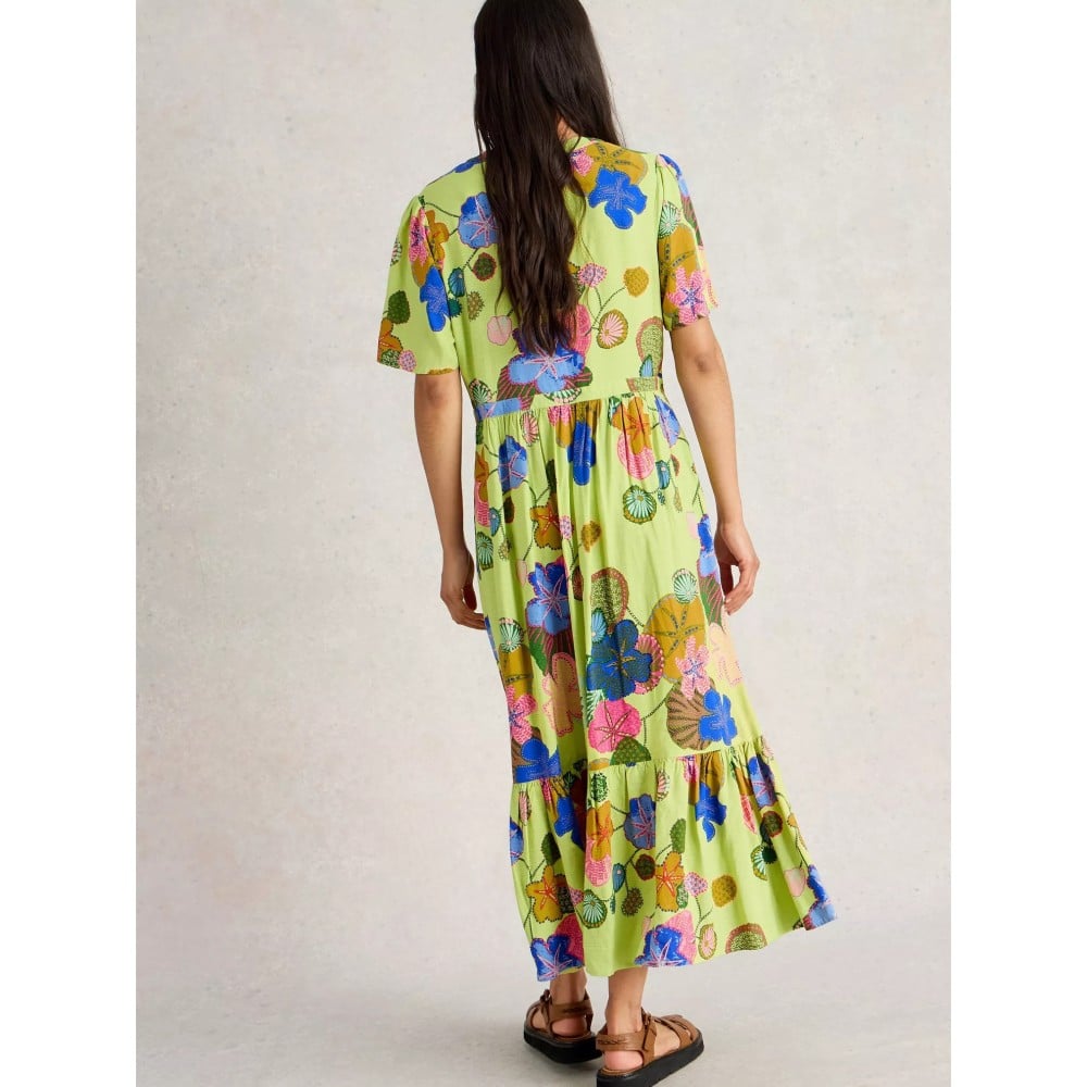 Kleid *Phoebe*, Grün Multi Print