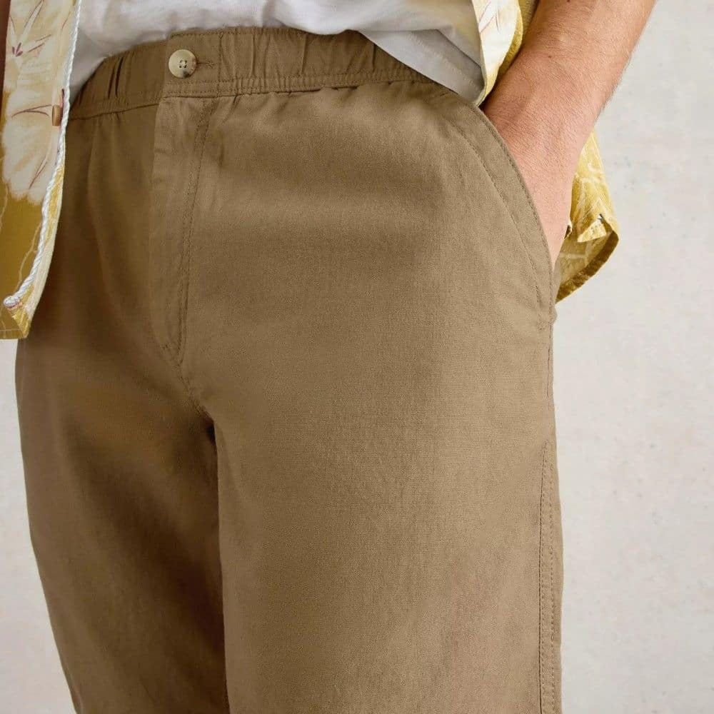 Shorts *Drawstring*, Dark Natural