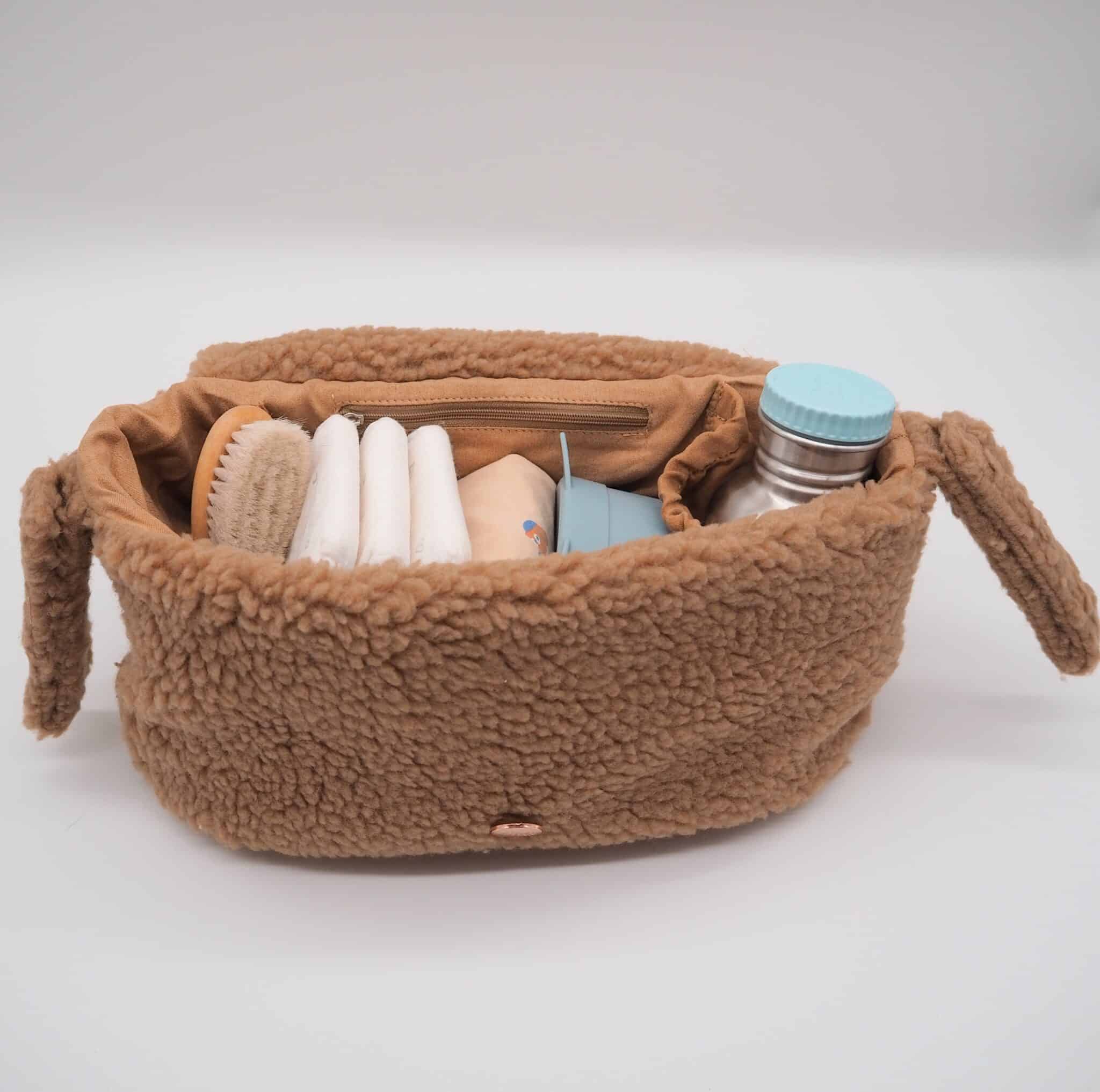 Buggy Bunny Kinderwagentasche, Teddy Caramel