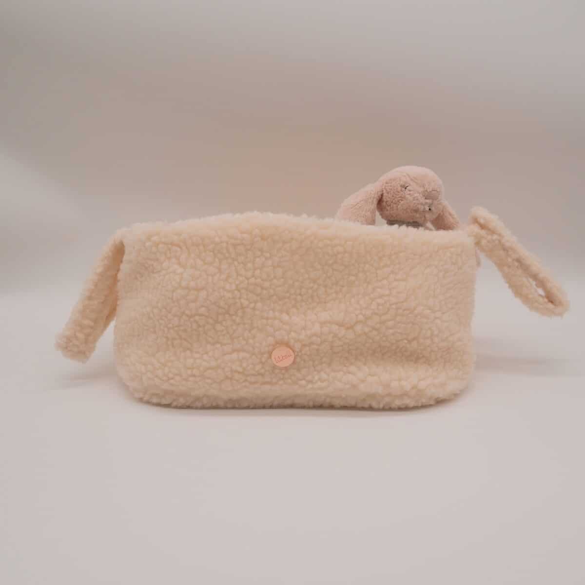 Buggy Bunny Kinderwagentasche, Teddy Beige