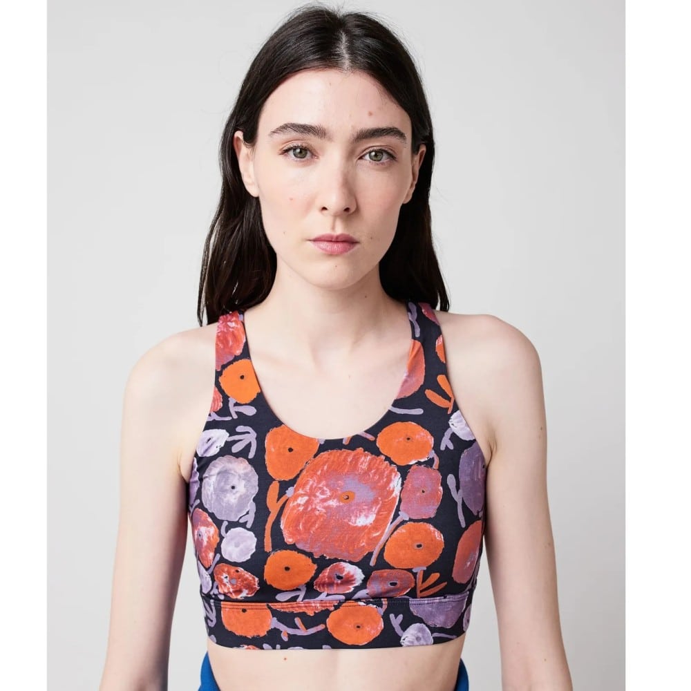 Sporttop Women *Dahlia*, Marineblau Mix