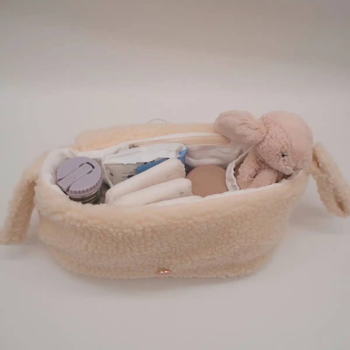 Buggy Bunny Kinderwagentasche, Teddy Beige