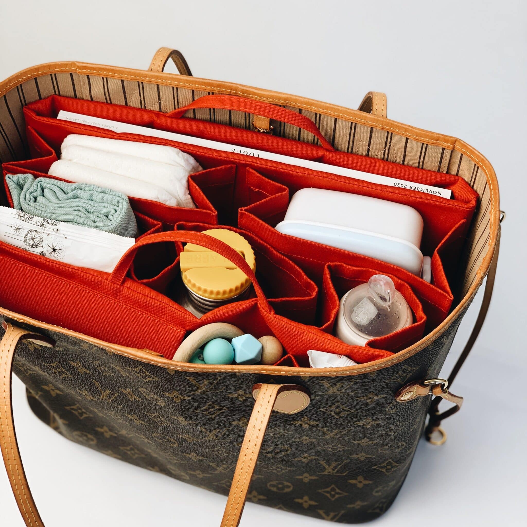 Classic Wickeltasche, Red