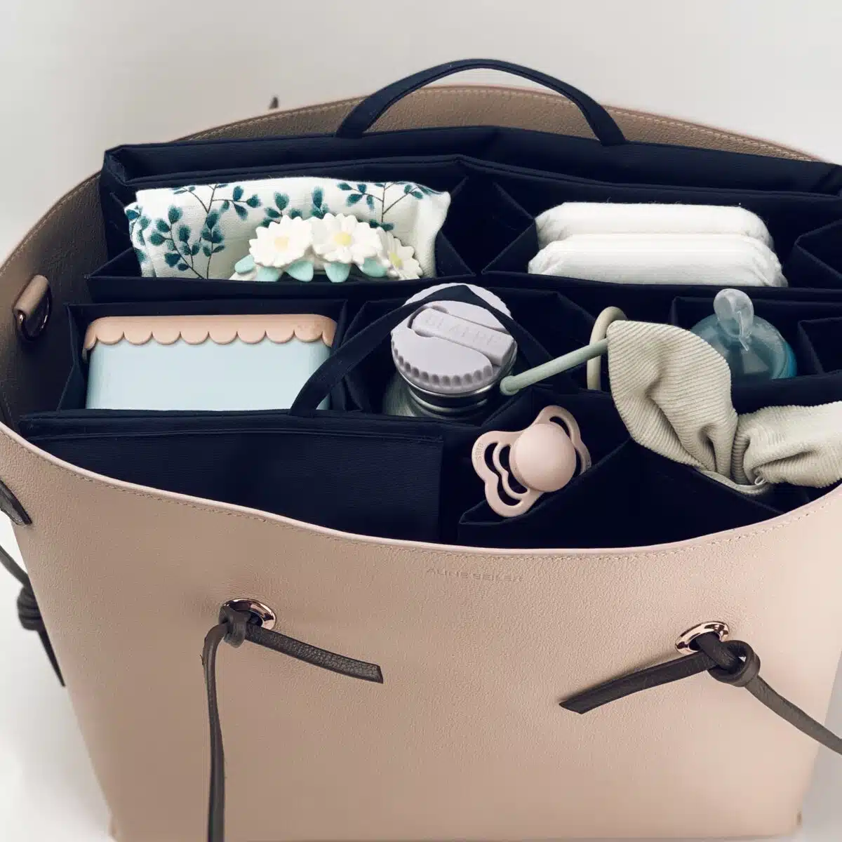 Classic Wickeltasche M, Navy