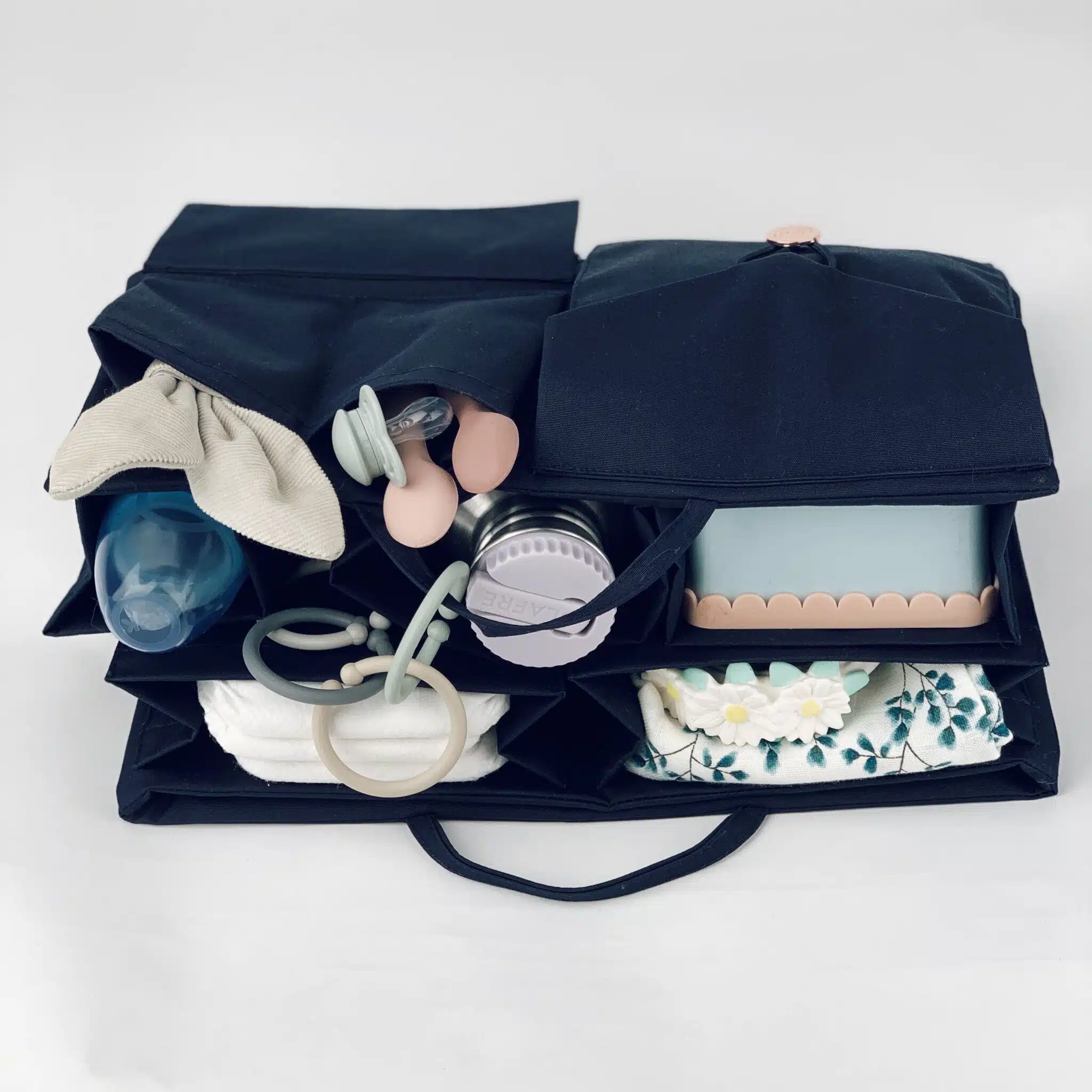 Classic Wickeltasche M, Navy