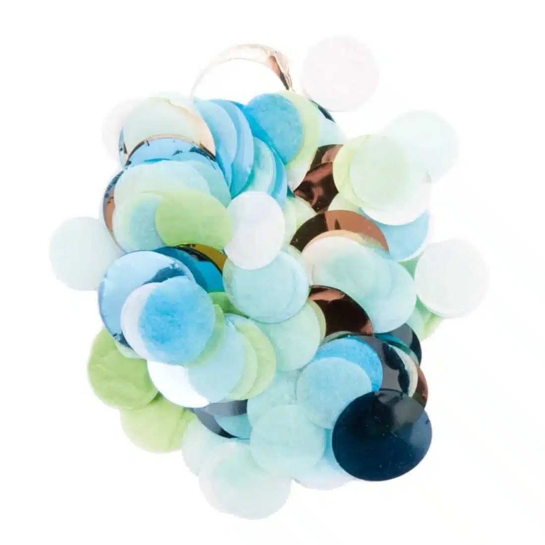 Konfetti, Blau-Grün Mix, 20g