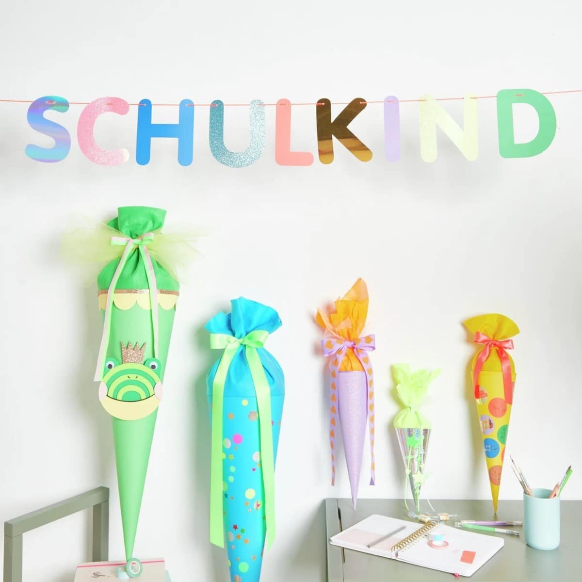 Girlande zur Einschulung *Schulkind*