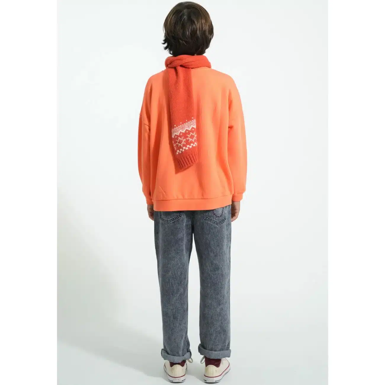 Sweatshirt *Music*, Orange