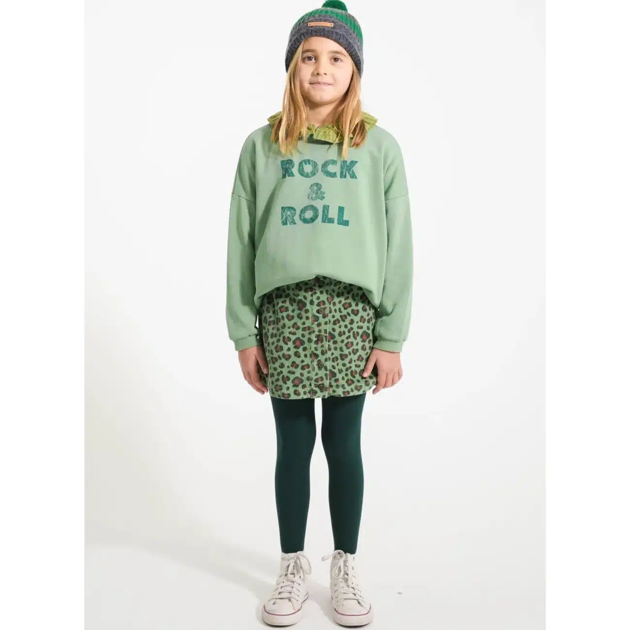 Sweatshirt *Rock & Roll*, Green