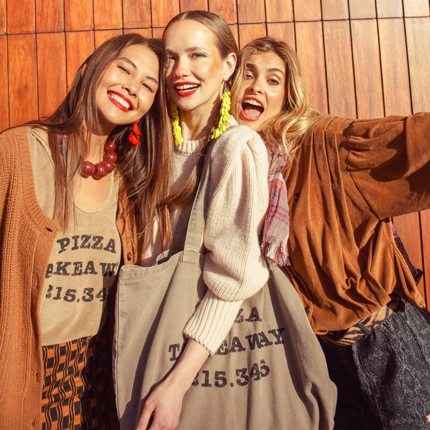 Sweatjacke, Faded Brown