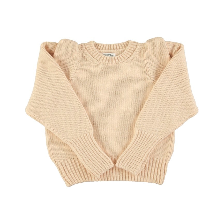 Strickpullover, Ecru