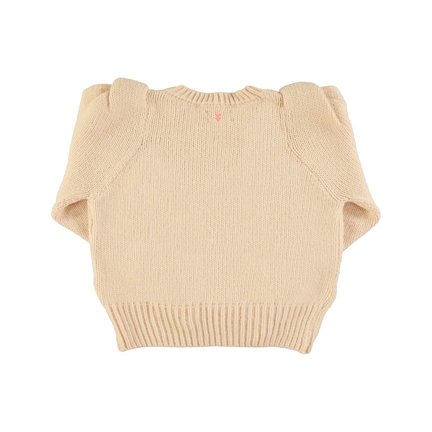 Strickpullover, Ecru