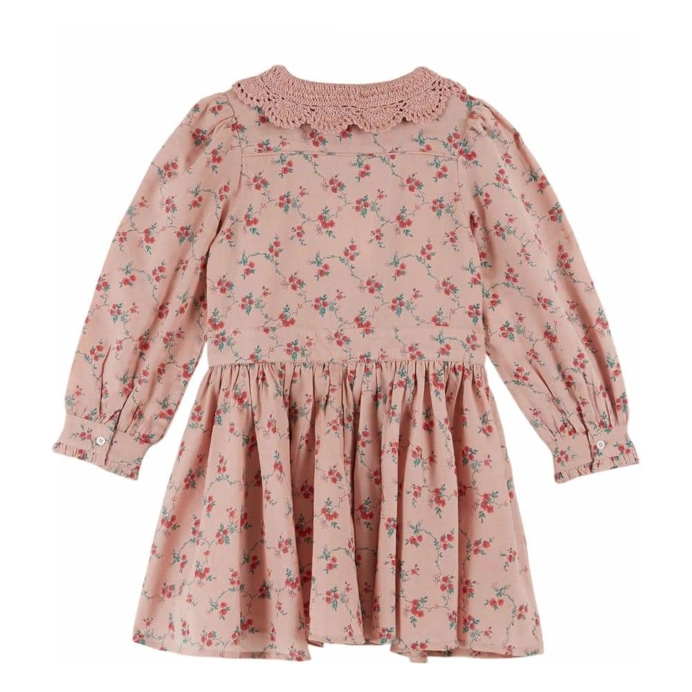 Kleid *Crochet*, Rosa