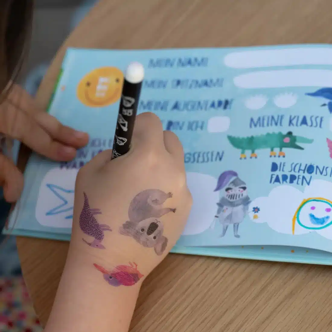 Klappkarte zur Einschulung *Schulkind*