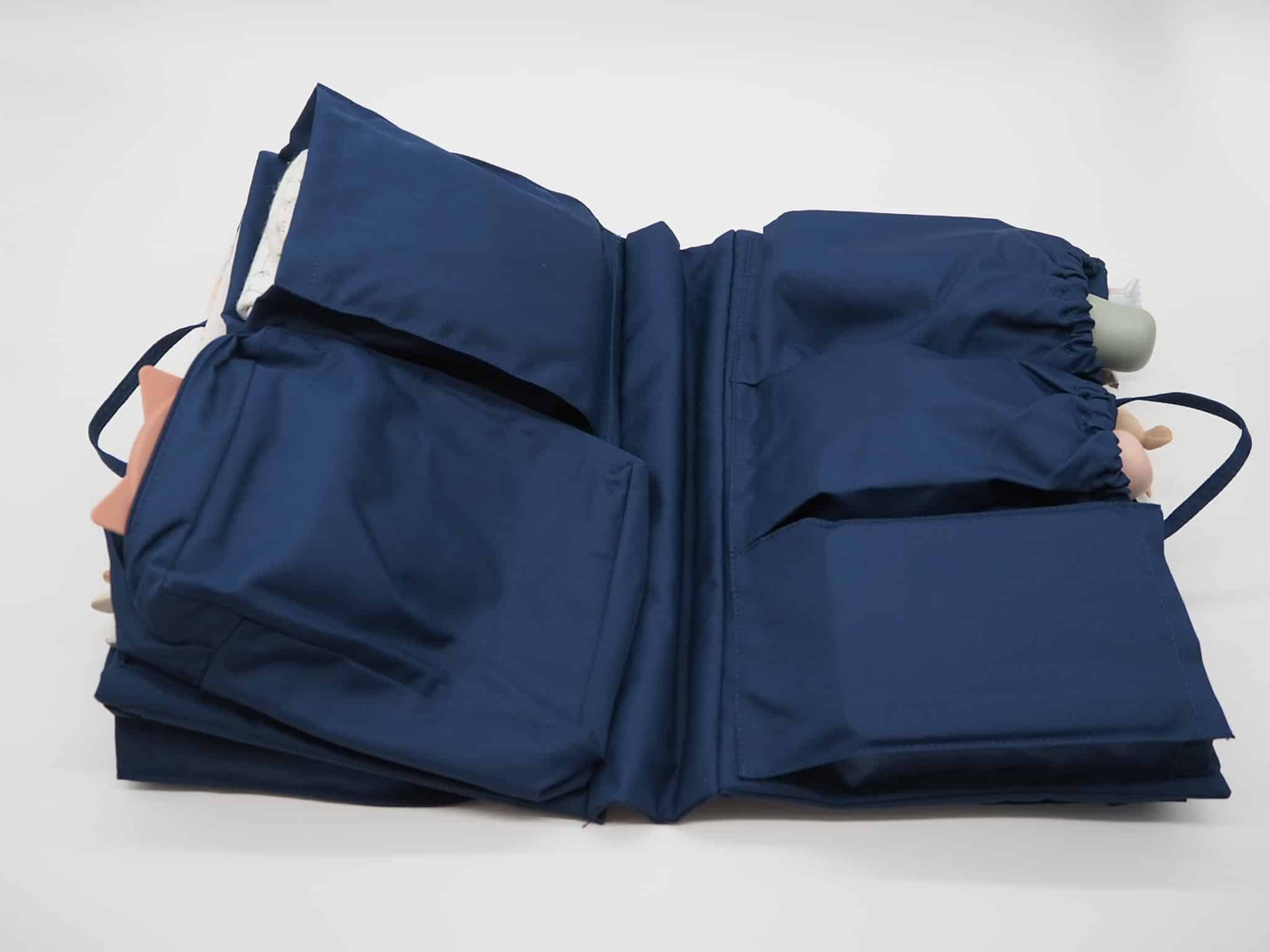Granda Wickeltasche, Blue