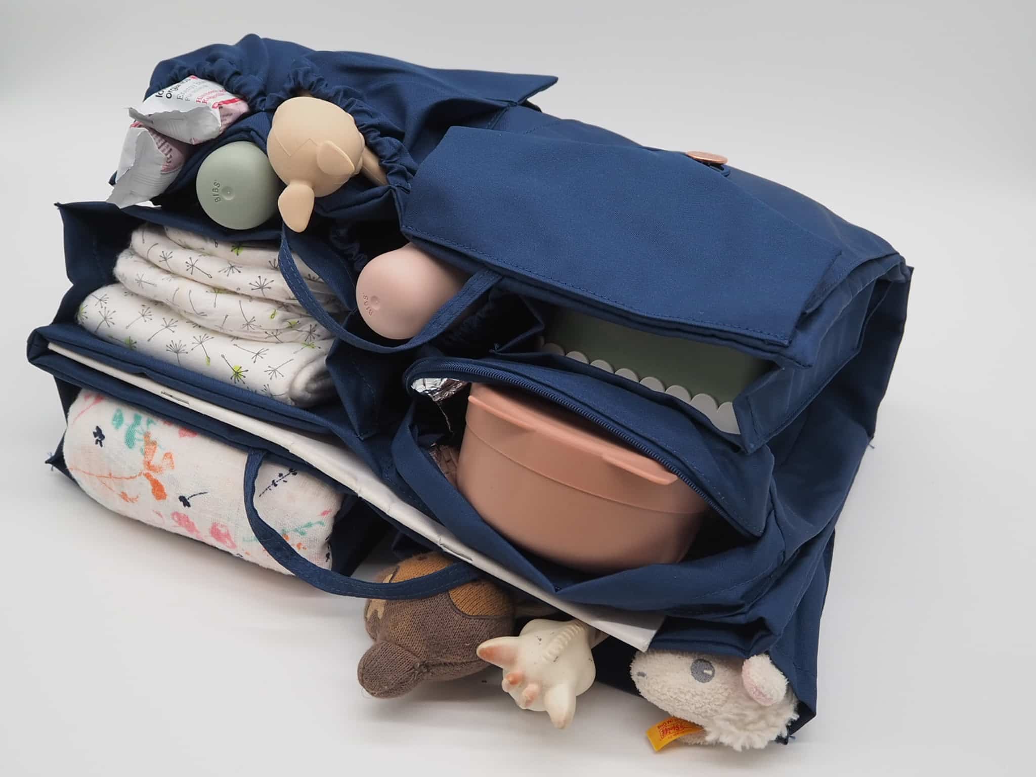 Granda Wickeltasche, Blue
