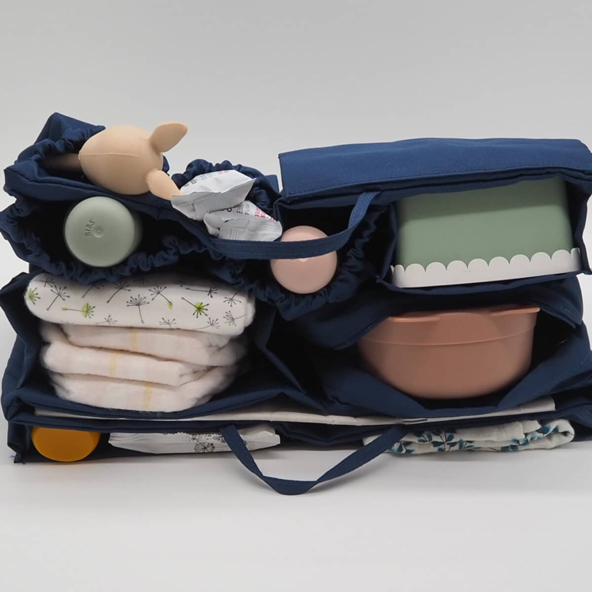 Granda Wickeltasche, Blue