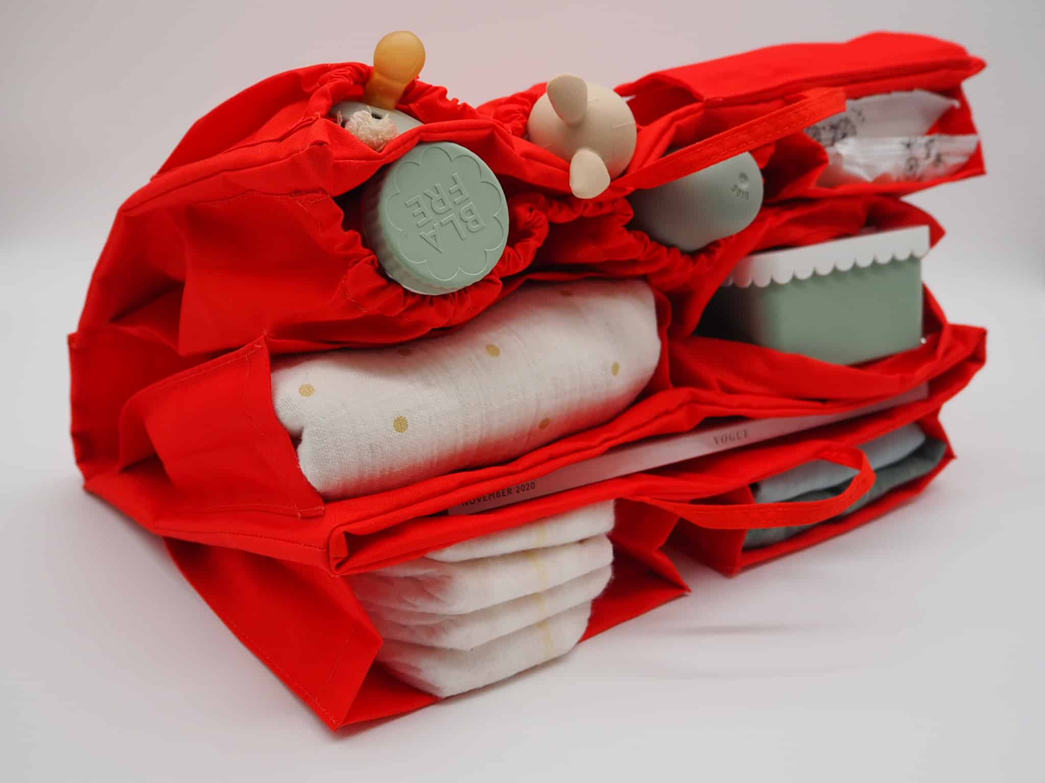 Granda Wickeltasche, Red