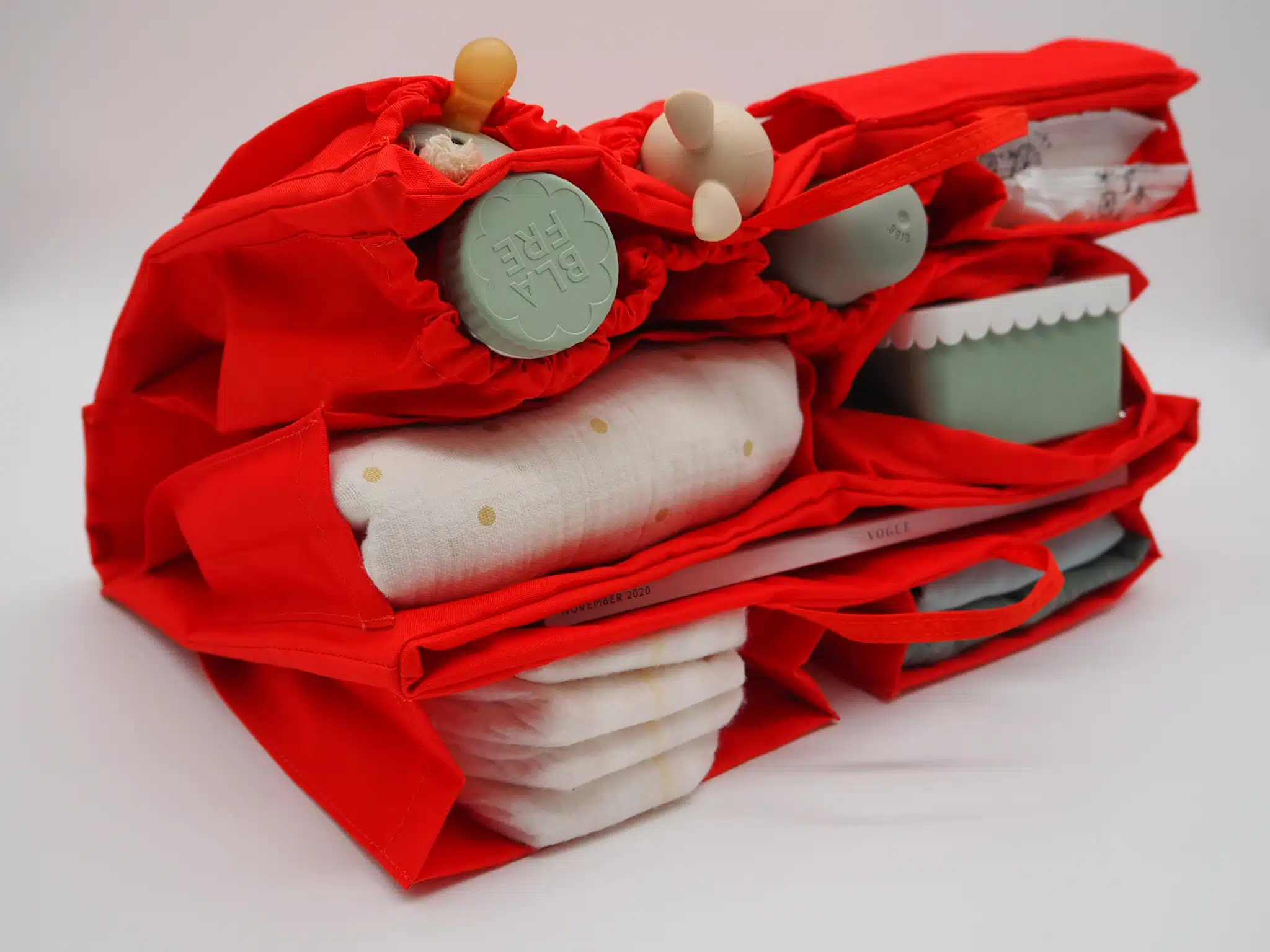 Granda Wickeltasche, Red