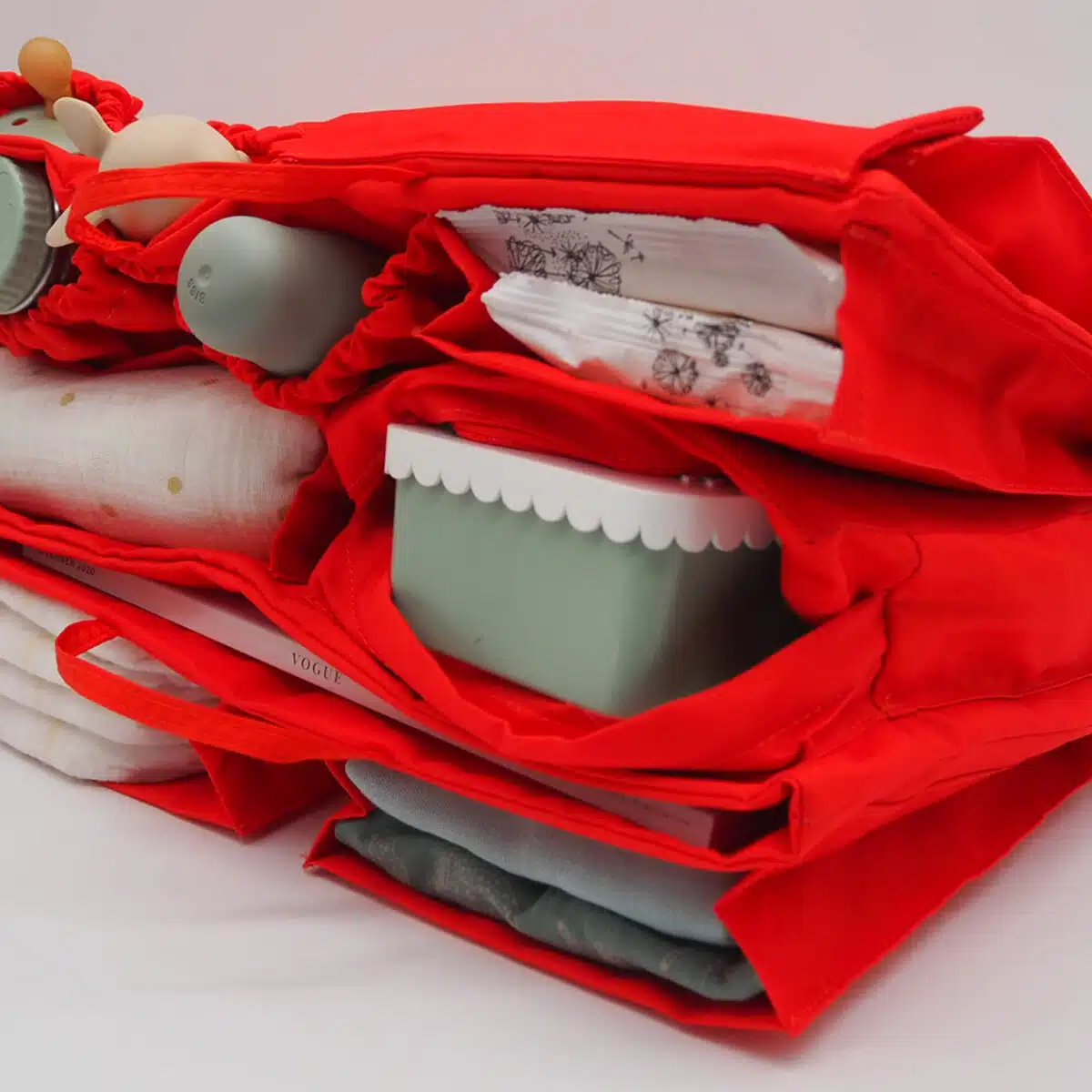 Granda Wickeltasche, Red