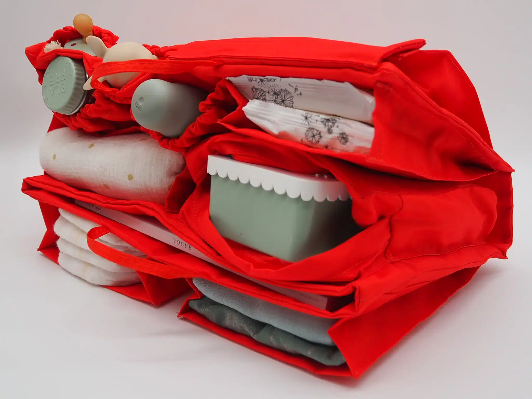 Granda Wickeltasche, Red