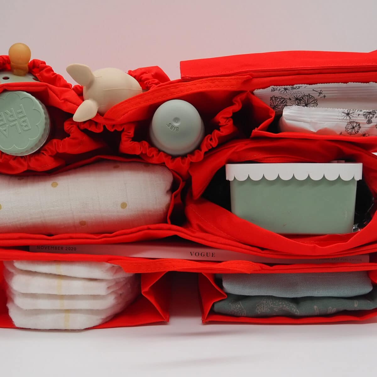 Granda Wickeltasche, Red