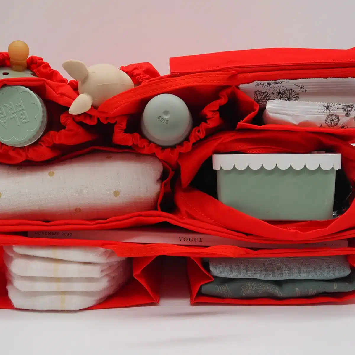 Granda Wickeltasche, Red