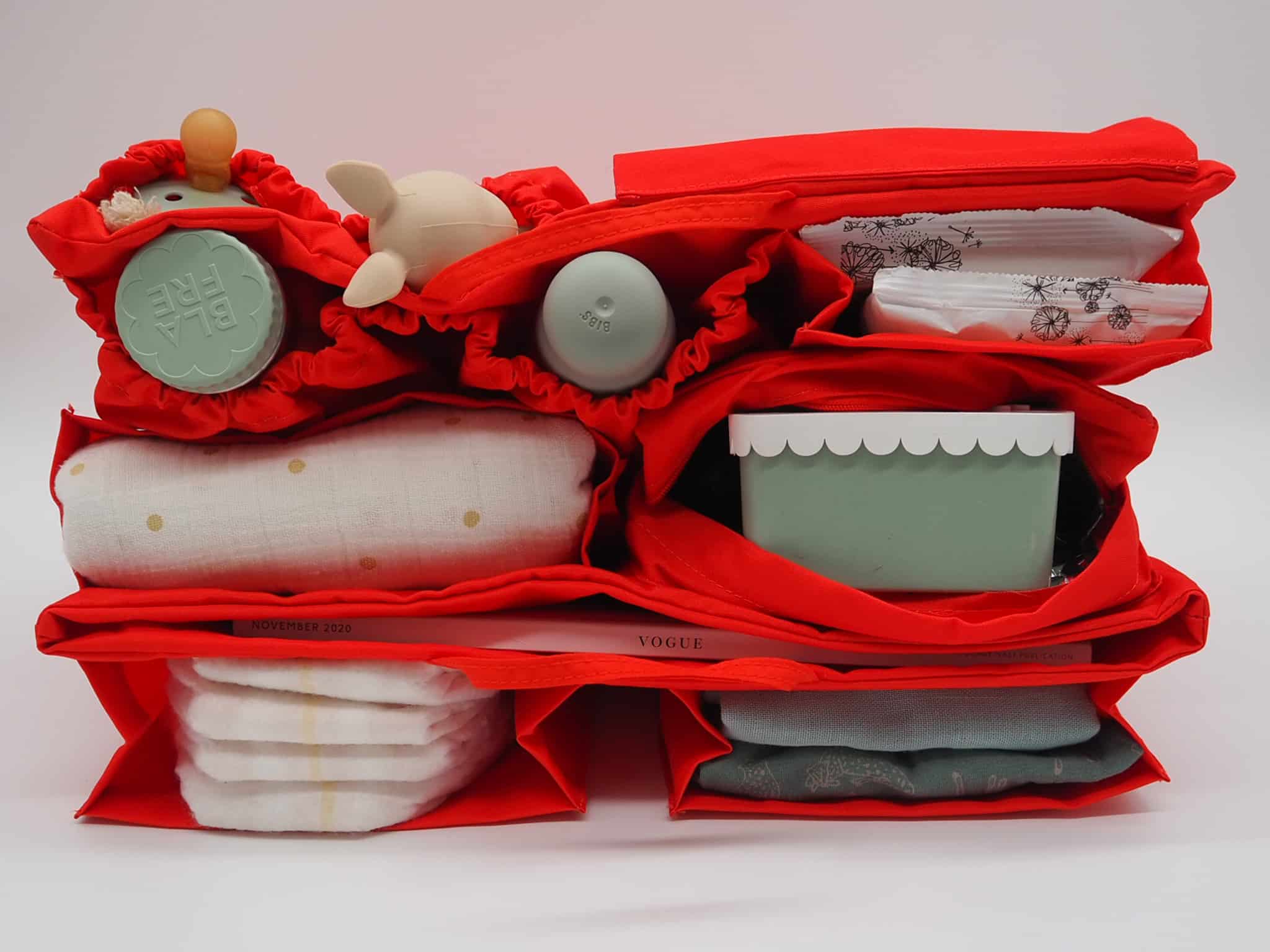 Granda Wickeltasche, Red