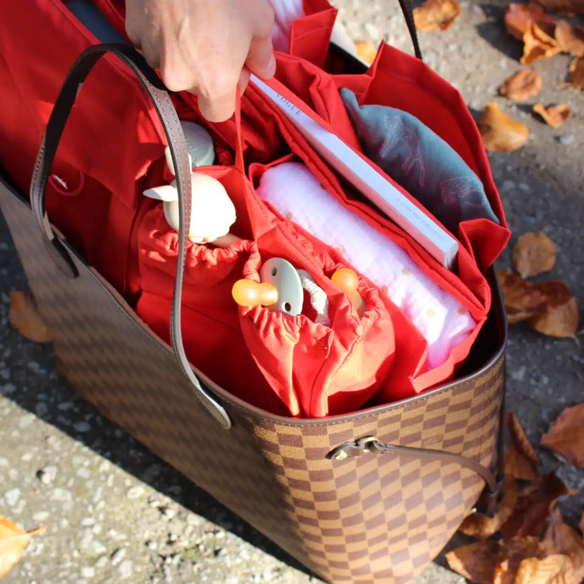 Granda Wickeltasche, Red