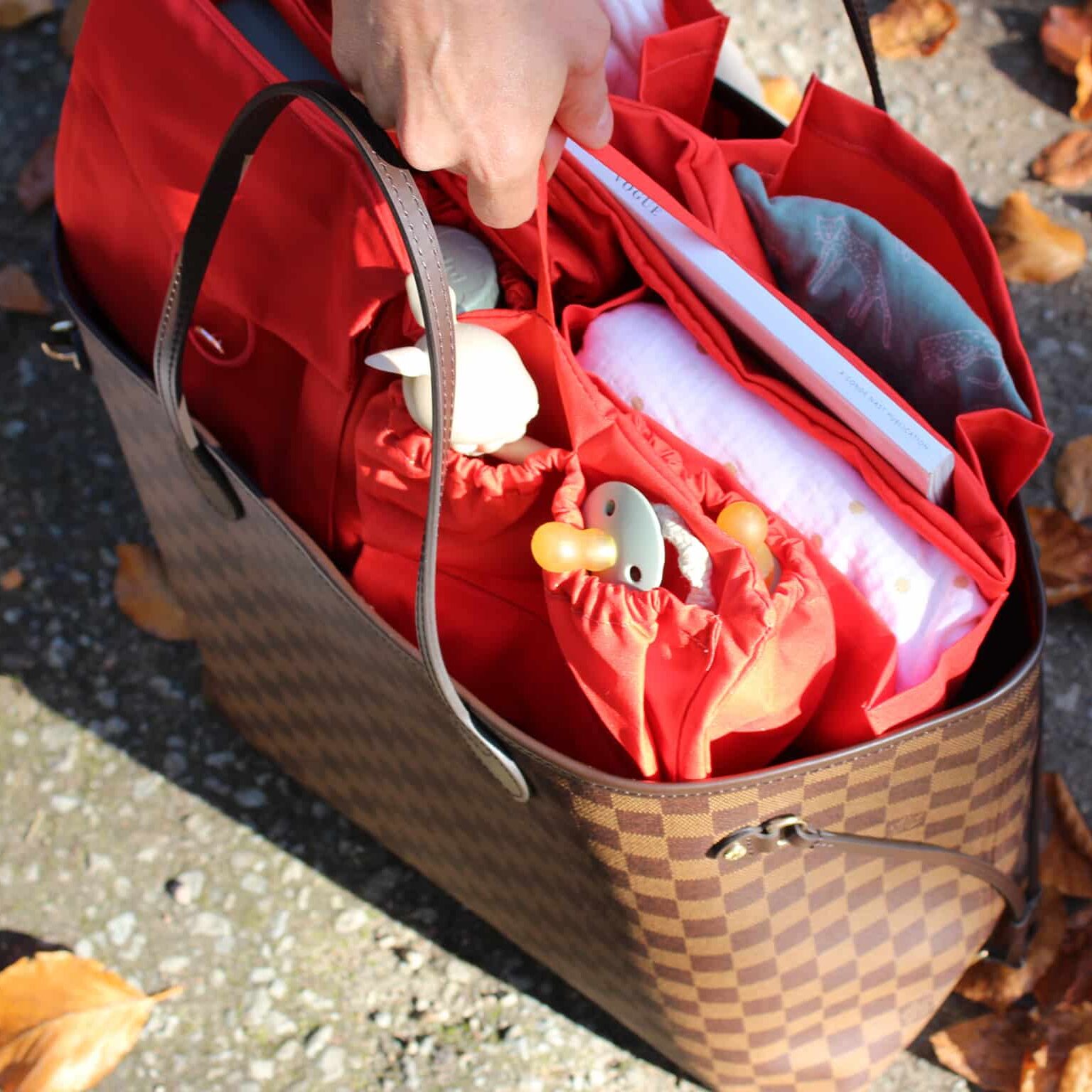 Granda Wickeltasche L, Red