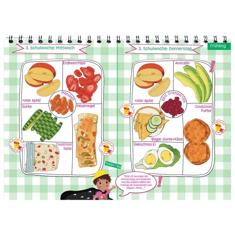 Snackboxen, Mitmachbuch