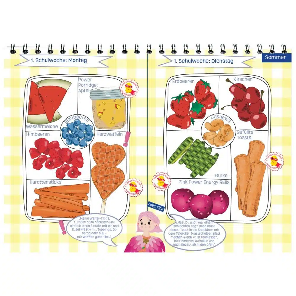 Snackboxen, Mitmachbuch