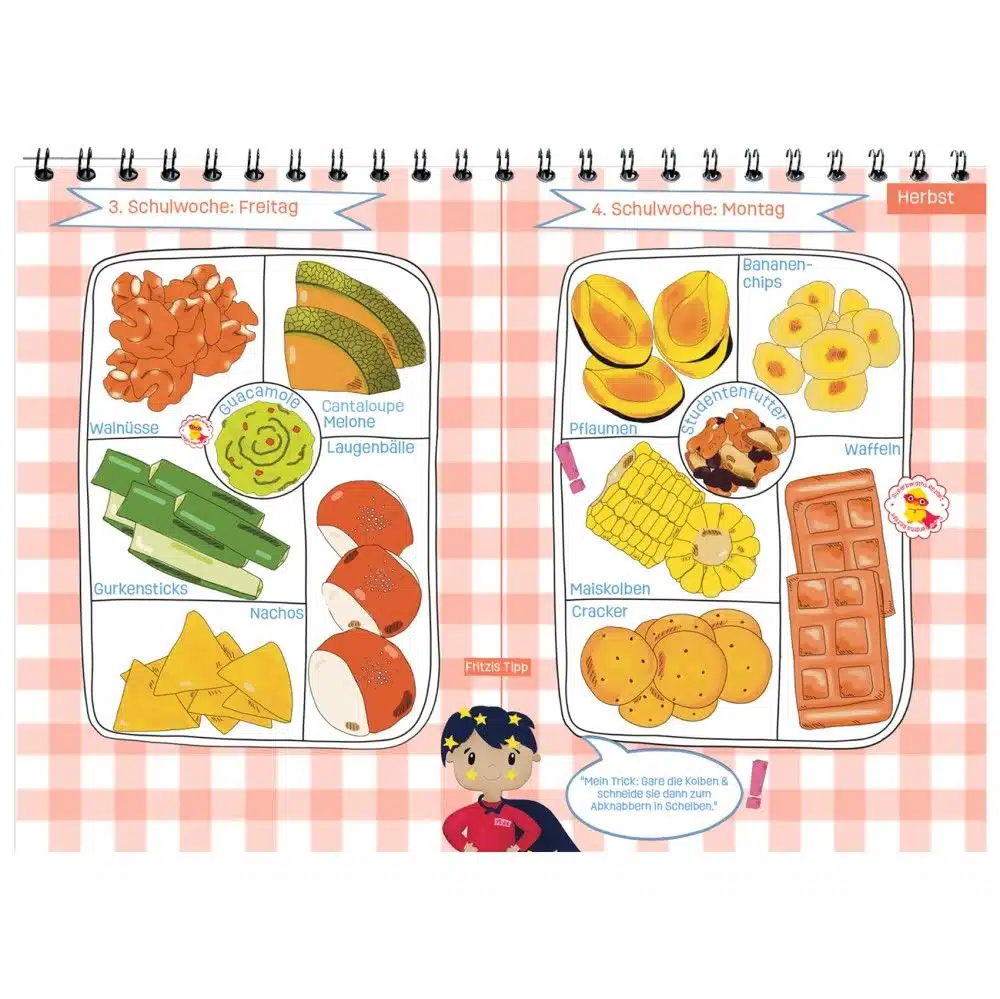 Snackboxen, Mitmachbuch