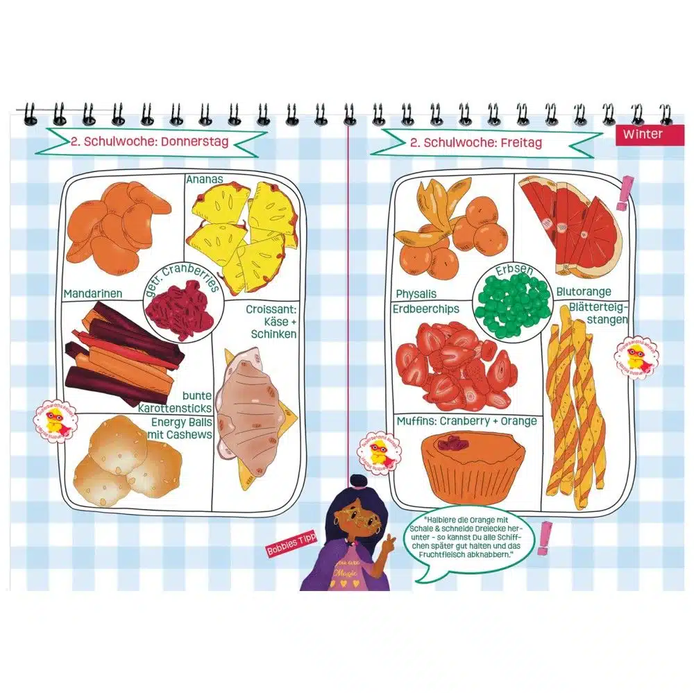 Snackboxen, Mitmachbuch