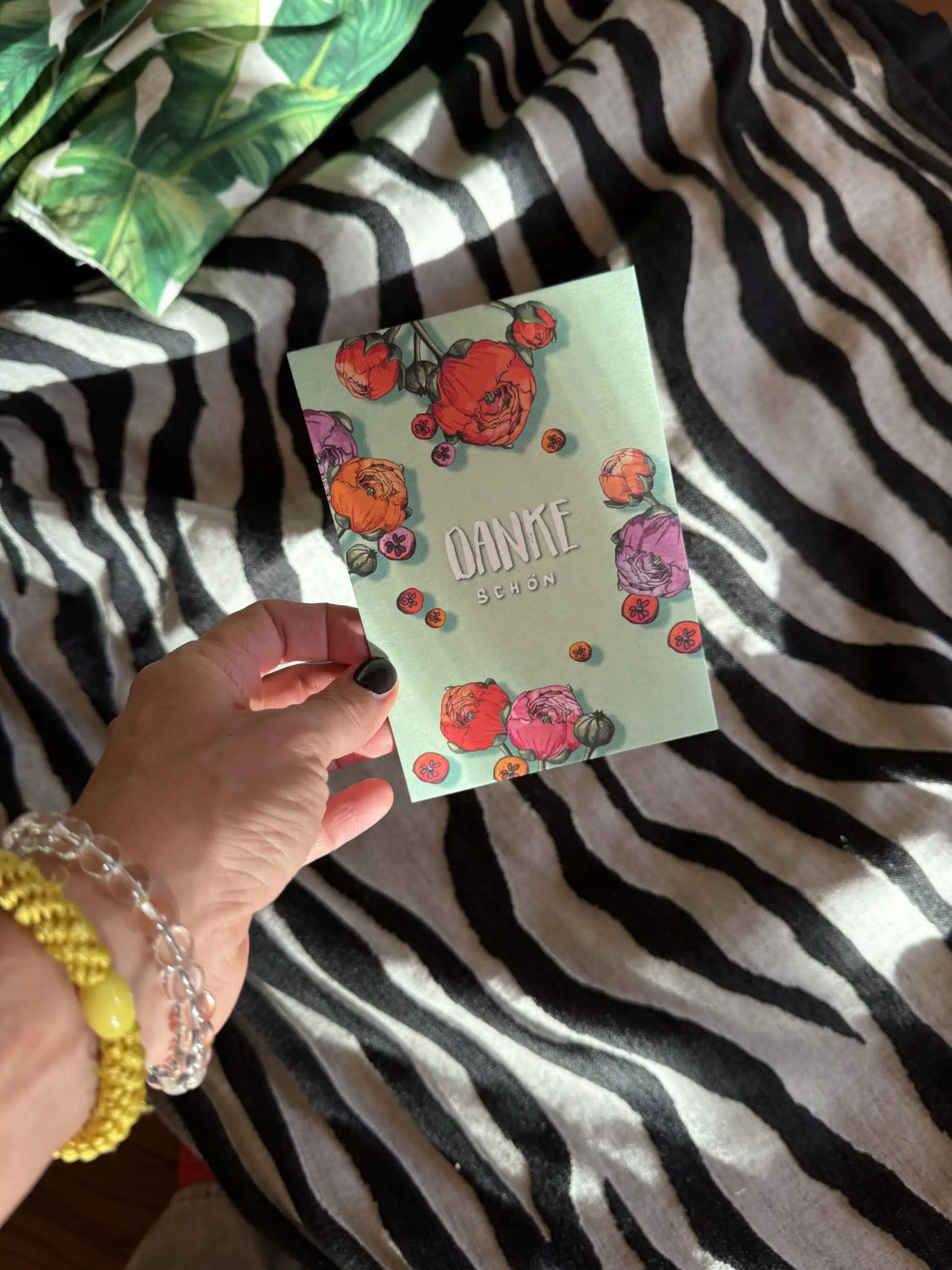 Weihnachtskarte Hase "Potti" von illi