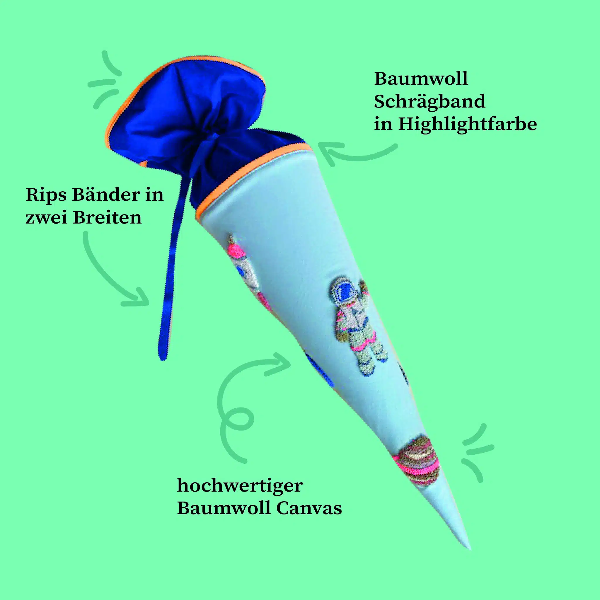 Schultüte Astronaut